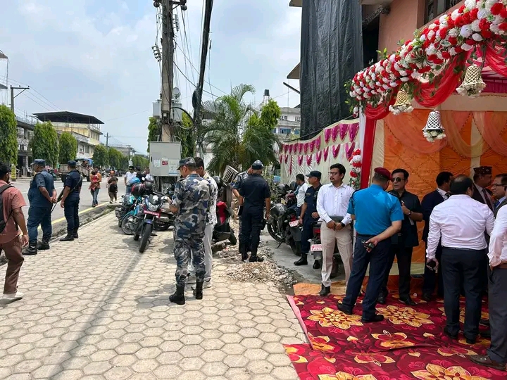 अर्थमन्त्री हेटौँडा जाने भएपछि कार्यक्रमस्थलमा सुरक्षा सतर्कता बढाइयो