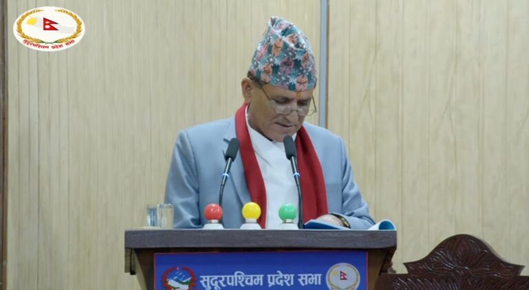 ‘पोखौँ पसिना देशमै हाँसेर’ अभियानलाई प्रदेश सरकारको दुई करोड रकम विनियोजन
