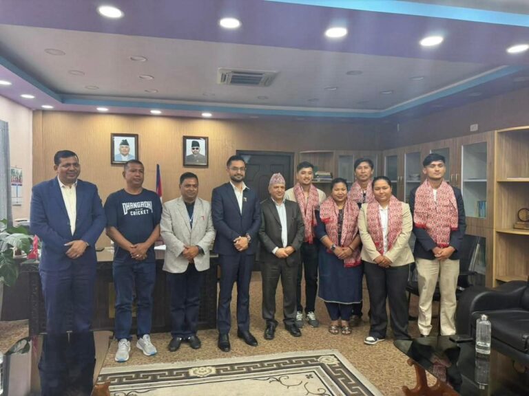 राष्ट्रिय टोलीका पूर्व गोलकिपर विशाल श्रेष्ठ राखेपकाे उपाध्यक्ष नियुक्त