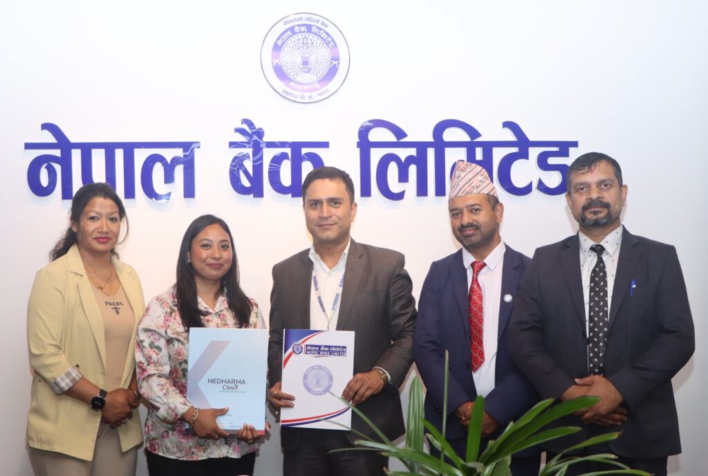 नेपाल बैंकका ग्राहक र कर्मचारीलाई मेधर्म क्लिनिक्समा १५ प्रतिशत छुट सुविधा