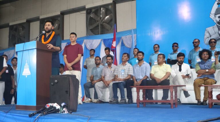 रास्वपा देशकै प्रमुख शक्तिका रूपमा परिपक्व भएर अगाडि बढ्छ : सभापति लामिछाने