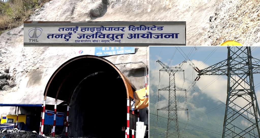 तनहुँ जलविद्युत् आयोजनाले लियो गति, मुख्य बाँध निर्माण ५० प्रतिशत सम्पन्न
