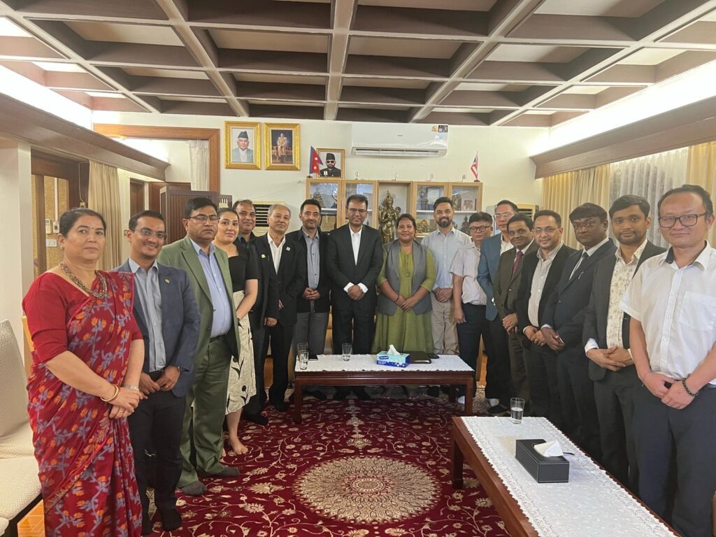 थाइल्याण्डमा बसोबास गर्ने नेपालीसँग मन्त्री चौधरीको भेट, कृषि विकासमा सहकार्यको चर्चा