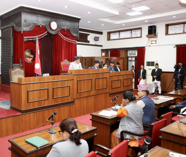 राष्ट्रियसभाबाट विनियोजन विधेयक–२०८३ बहुमतले पारित