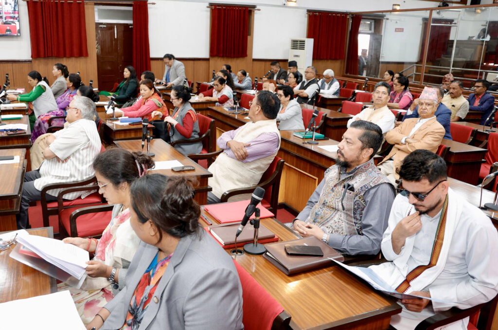 प्रतिनिधिसभा बैठक बस्दै, यस्तो छ कार्यसूची