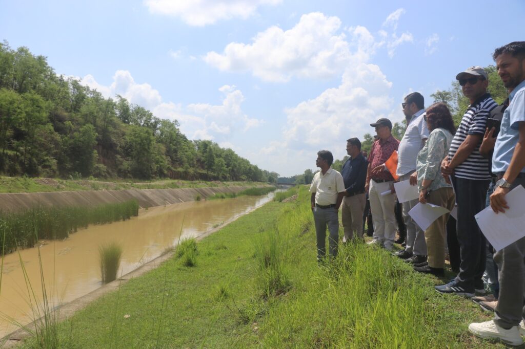 सिक्टा सिँचाइको भौतिक प्रगति ५०.५० प्रतिशत, मन्त्रीद्वारा काम तीव्र बनाउन निर्देशन