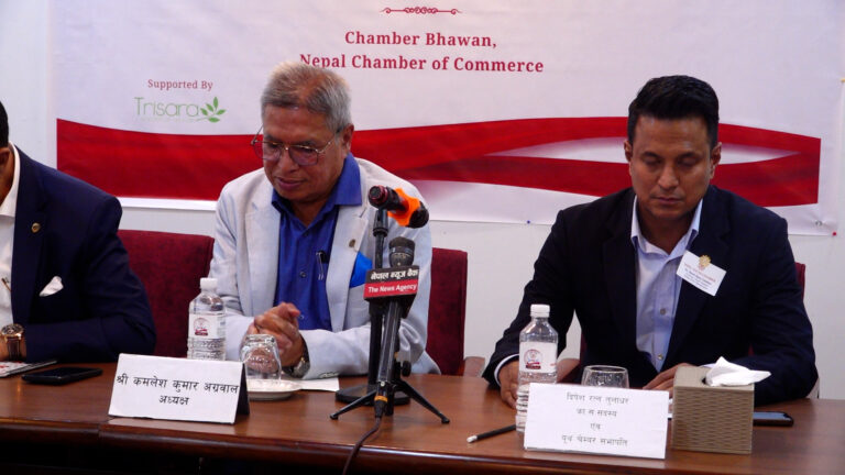 युवा उद्यमीलाई सहयोग गर्न नेपाल चेम्बर प्रतिबद्ध :अध्यक्ष अग्रवाल