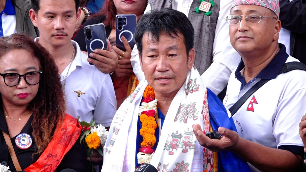 दार्चुलामा झोलुङ्गे पुल उद्घाटनपछि हर्क साम्पाङ : महाकालीमा अर्को पुल बनाउन भारतको लिखित सहमति आवश्यक