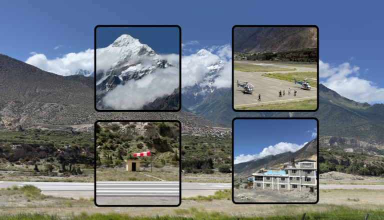 पर्यटकको प्रमुख प्रवेशद्वार जोमसोम विमानस्थल यतिबेला सुनसान